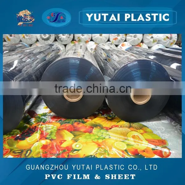 300 Micron Pvc Transparent Sheet Flexible Soft Roll Plastic Digital Printing Pvc Sheet