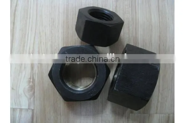 1/2" Plain and Zinc Plated HDG 2H Nut photo-2