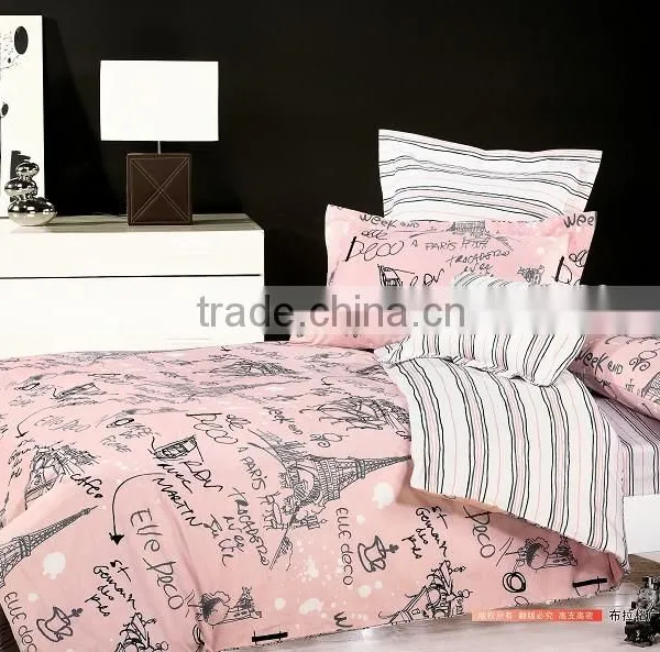 100% Cotton Elegant Design UK Bed Linen Duvet Cover Set