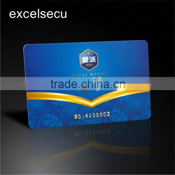 Custom Printable PVC Rfid Hotel Key Card Wholesale Price