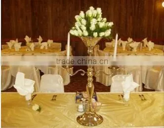 Flower Bowl Wedding Candelabra,crystal Candelabra Wedding Centerpieces,wedding Crystal Candelabra,isilver Wedding Centerpieces photo-5