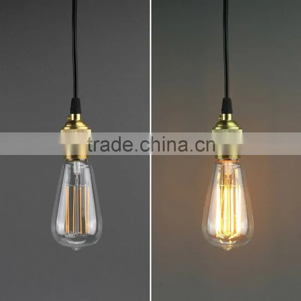 Dimmable Retro Led Filament Light Bulb ST64 2W 4W 6W 8W Edison Led Bulb 110V 220V photo-4