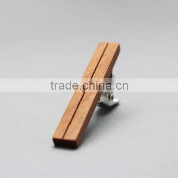 Fashion WOOD Tie Clip & Mens Tie Bar & Fashion Tie Pin TPW002 photo-4