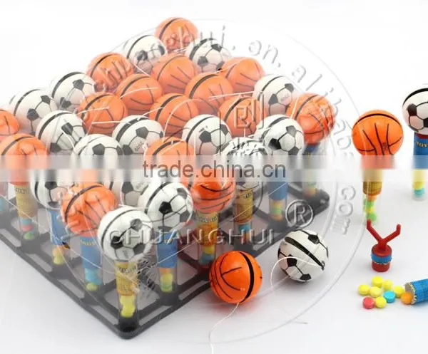 Football and Basketball Yo-yo Toy Candy photo-2