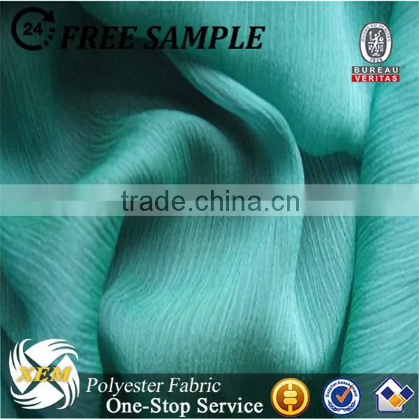 100% Polyester Crinkle Chiffon Fabric photo-5