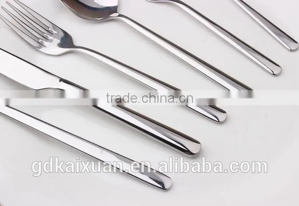 Mirror Polish Metal Cutlery Stainless Steel KX-S173 photo-6