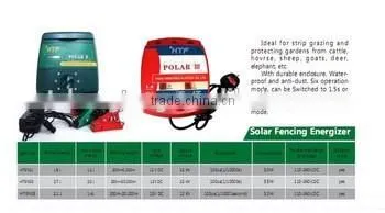 Energy Saving Solar Electric Fencing Energiser Controller for Livestock photo-2