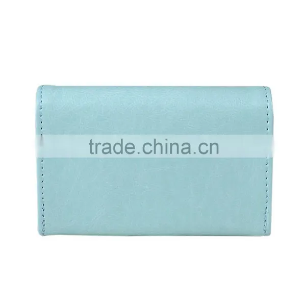 China Leather Factory Envelope Bag for Name Card Holder Credit Card Case Business Card Pouch photo-2