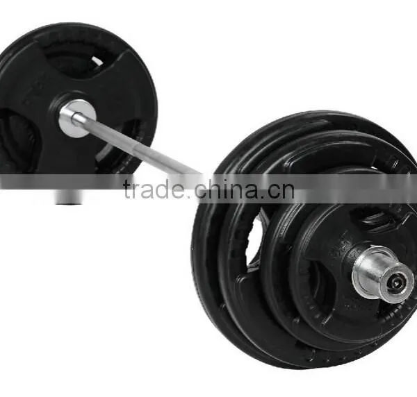 Colored Crossfit Equipment Solid Rubber Olympic Bumper Plates photo-6