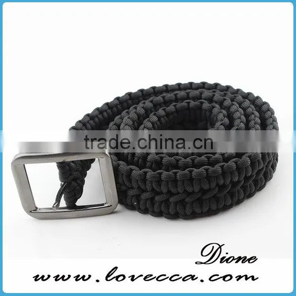 Handmade Miltary Tactical Survival Woven Braided Survival Paracord Belt photo-2