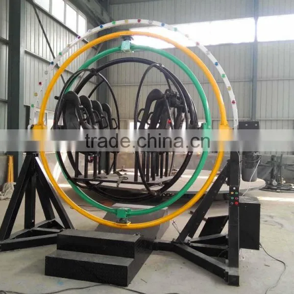 Kermis Human Gyroscope Trailer Mounted Small Amusement Rides photo-6