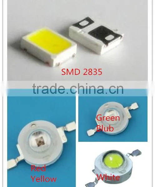 High Brightness 1w High Power Led 140-150lm
