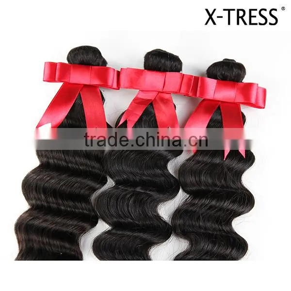 New Arrival 100% Natural Brazilian Virgin Deep Wave Human Hair Extension