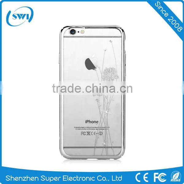 Mobile Phone Bling Crystal Diamonds Shell For IPhone 6 6S Plus photo-3
