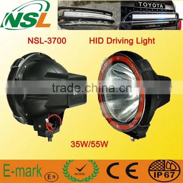 China Manufacture Xenon HID Off Road Light, HID Xenon Spotlight, 7inch HID Driving Light