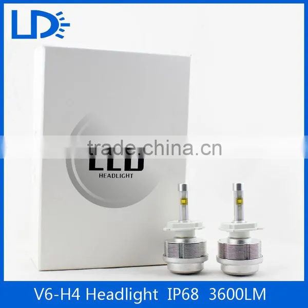 Super Bright Canbus Headlamp 6000k Car Auto Bulb 30w H4 Led Headlight photo-6