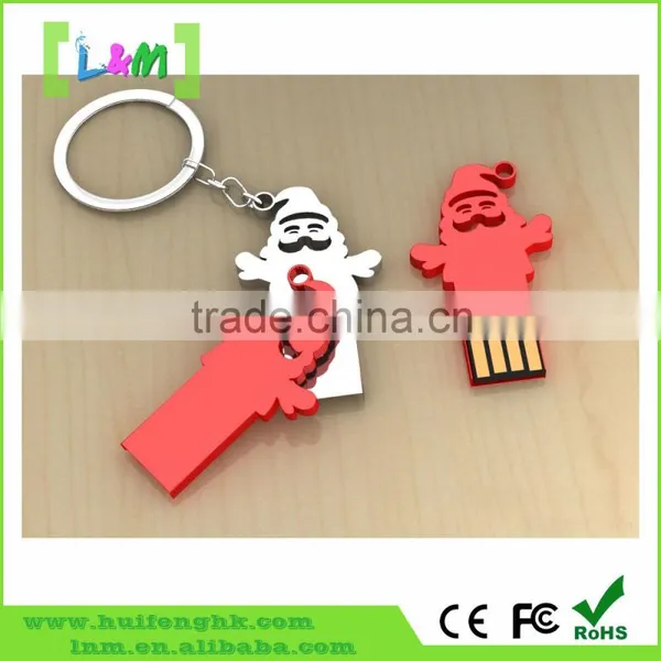 Santa Claus or Father Christmas Usb Flash Drive or Usb Flash Disk for Gift and Toy photo-2