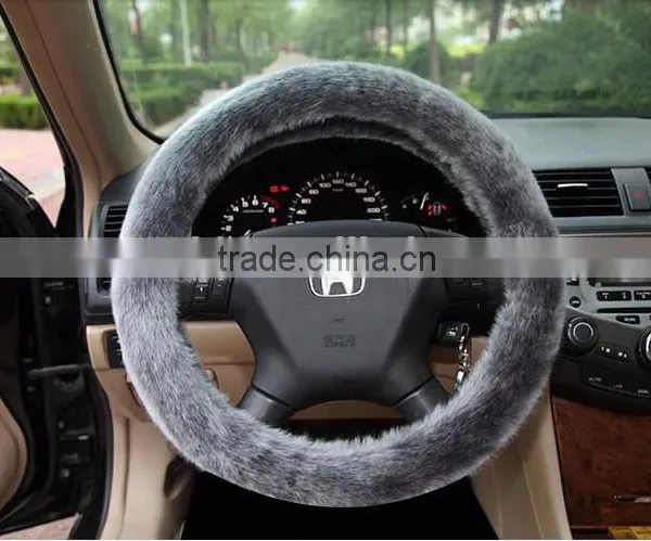 Reliable Quality Steering Wheel Cover of Beige photo-6