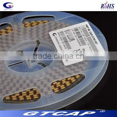 Chip Militray Condenser Polarized 4v Yellow Smd Tantalum Capacitor 2.2uf