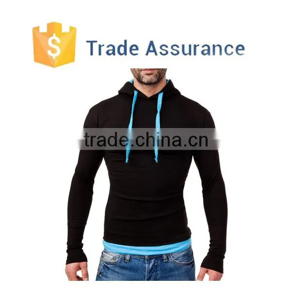 Custom Men Pullover Hoody Hoody Sweat Jacket Long Sleeve New photo-4