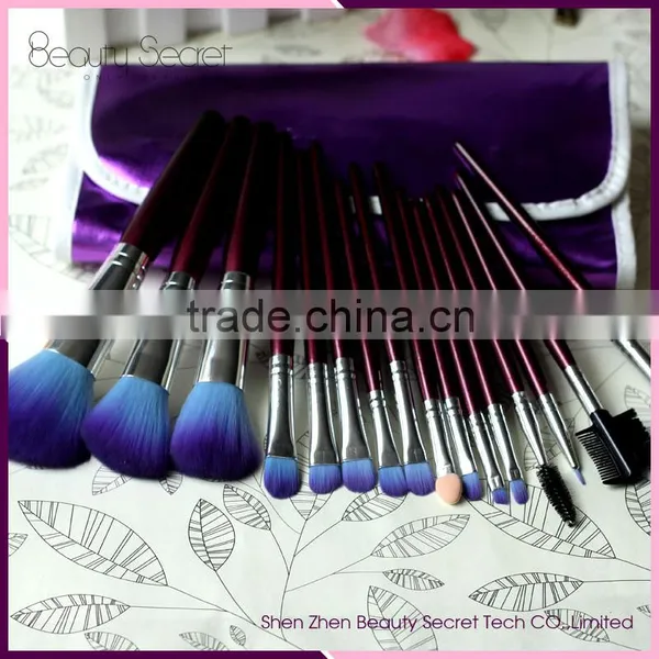 Cosmetic Brushes High Quality ,H0T129 Silicone Eye Shadow Makeup Brush , Makeup Brush Set Kit