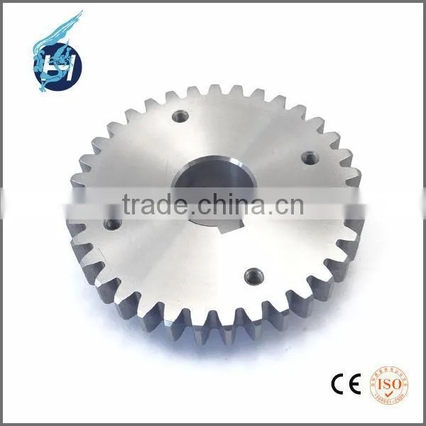 China Professional Design Plastic Aluminum Brass Metal Machining Parts 5 Spoke Fixed Gear Wheel With Turning Cutting Bending photo-2