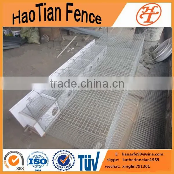 Hot Dipped Galvanized Welded Mesh Panels Iron Mink Cage Animal Cage Mink Cage photo-2