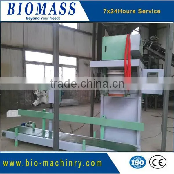 Wood pellets packing machine