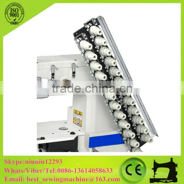 12 Needles 1/4 Inch (6.4mm) Gauge Double Chainstich Sewng Machine Siruba Sewing Machine Price CS-VC009 photo-3