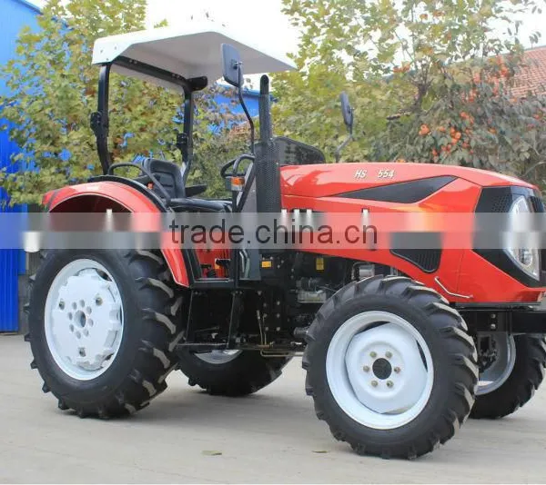 China YTO Engine Farm Tractor, 50/55/60HP 4WD Farm Tractor With ROPS, Sunshade