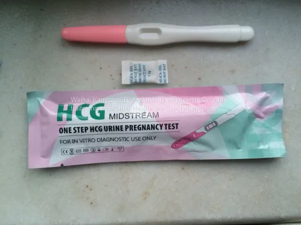 BabyCheck Pregnancy Test Cassette HCG Easy Test Midstream