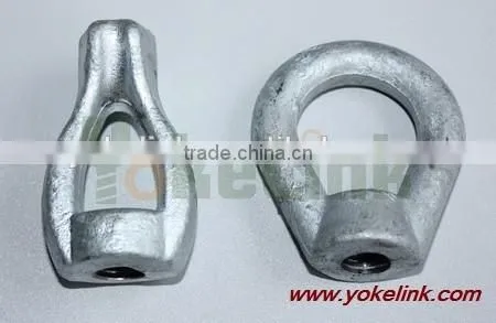TUERCA D/OJO AC GALV P/TORNILLO 5/8'' Oval Eye Nut photo-3