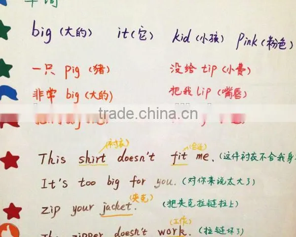 Whiteboard Stickers Message Board Stick on Wall Flexible Whiteboard Ferrous Magnetic Whiteboard photo-6