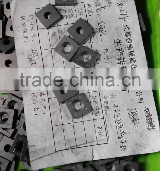 Cemented Tungsten Carbide Plate With Number Word photo-6