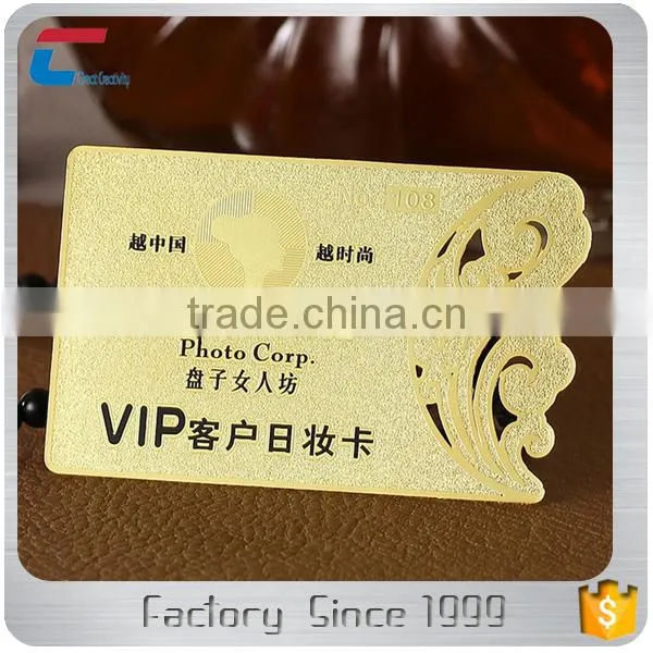 Customized Design Embossed Stainless Steel Metal Business Card photo-2