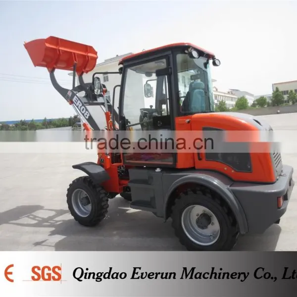 Everun Brand New ER08 Small Front End Loader With Rops & Fops Cabin photo-5