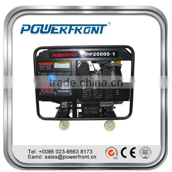 PF12000 Single Phase or 3 Phase Optional V-twin Electric Start 10kw Gasoline Generator photo-3