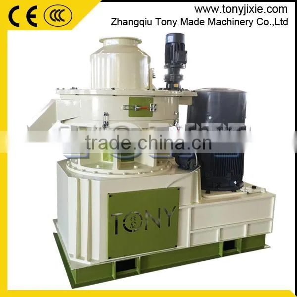 Centrifugal Vertical Ring Die 1000kg/h Wood Pellet Mill Machine With CE photo-6