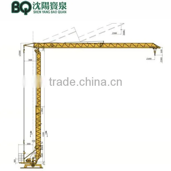 High Quality QTK25 Self Fast Erecting Tower Crane photo-2