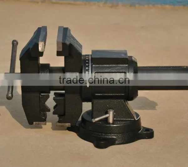 6" 150mm Heavy Duty Type Bench Vise (stationary With Anvil) 83 Series photo-6