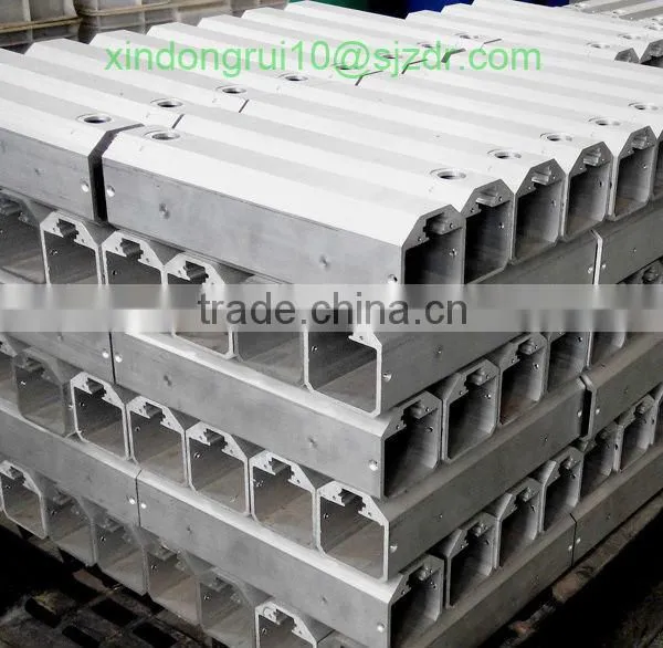 Aluminum extrusions profiles for electronic aluminum electronic box