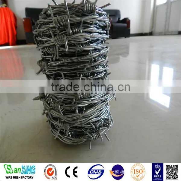 Hot Dipped Galvanized Barbed Wire With Plastic Handle photo-2