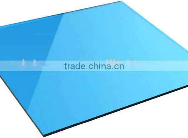 Transparent Plastic Polycarbonate Solid Flat Sheet (Valuview Blue Solid Flat) photo-2