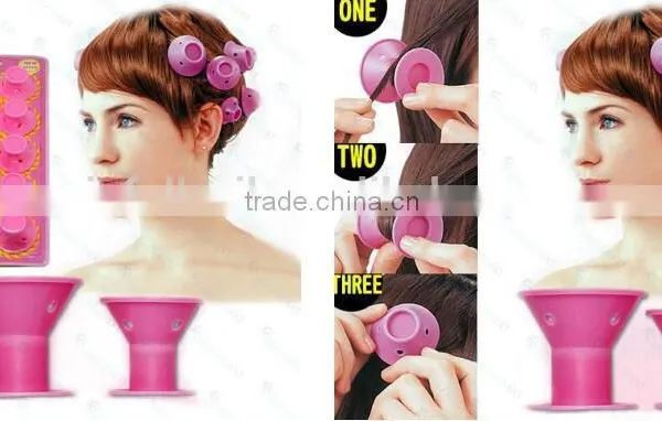 Japan Peco Roll Barbell Hair Roller Hair Accessories photo-2