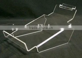 SDPS02 Flat Acrylic Slatwall Shoe Shelf photo-2