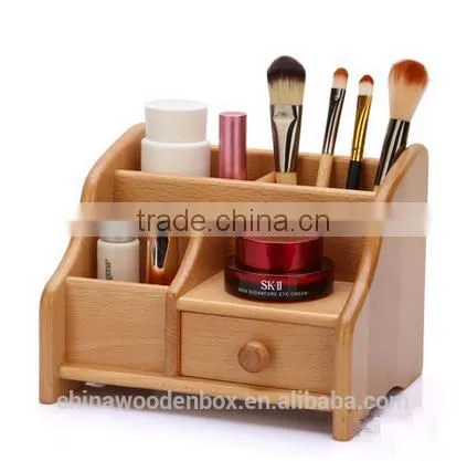 The Most Creative Popular Wood Storage Box Pen Holder photo-3