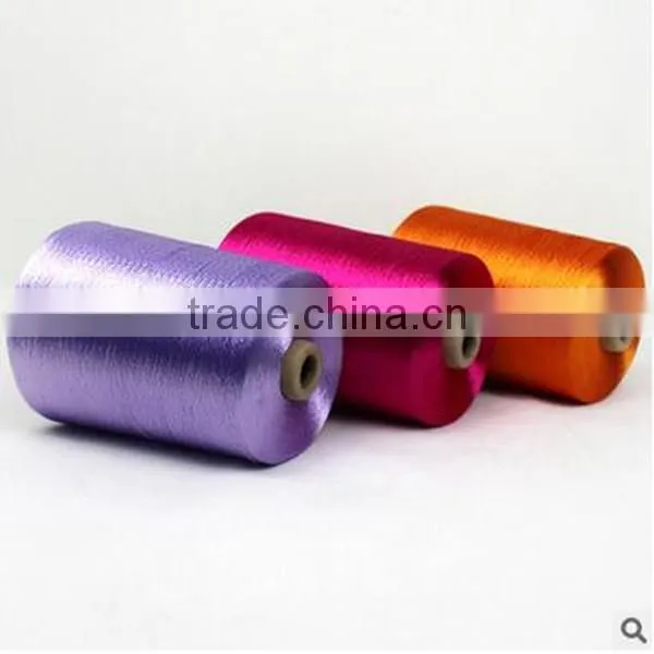 Factory Price 100% Colored Rayon Viscose Filament Yarn 300D/60F for Garments photo-2