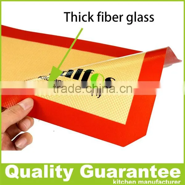 Wholesale Non-stick Baking Mat Silicon Baking Sheet Custom Fiberglass Mat Silicone Baking Mat photo-3
