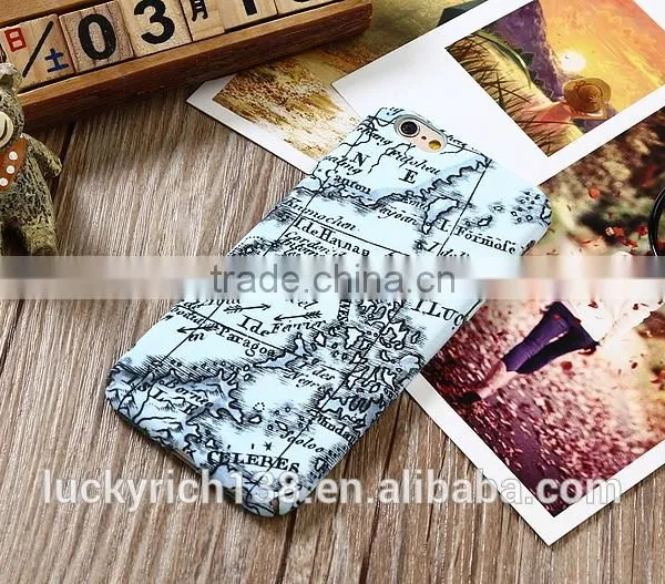 Colorful Country Maps Polish Luminous PC Phone Case for IPhone 6/7 photo-4