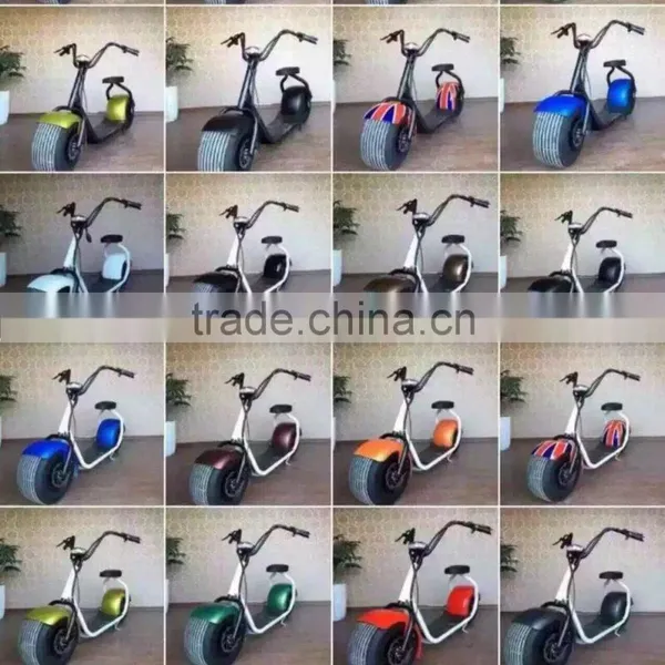 2017 Factory Direct Customized Size and Color Electric Bike 48v Fat Tire Citycoco 8 photo-4